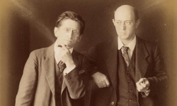 Alexander Zemlinsky und Arnold Schönberg, Prag, 1917 © Arnold Schönberg Center